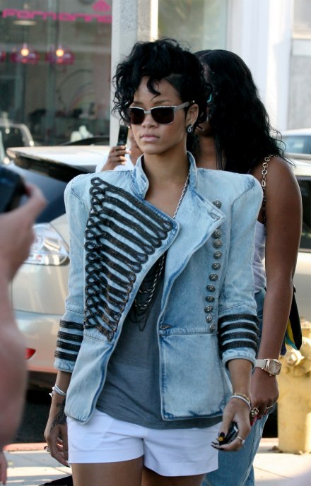 Rihanna army jacket
