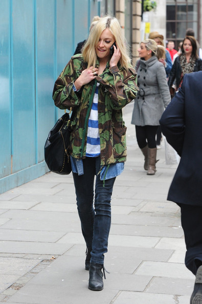 Fearne Cotton army jacket