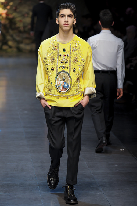 Dolce & Gabbana -  Menswear Fall Winter 2013/2014
