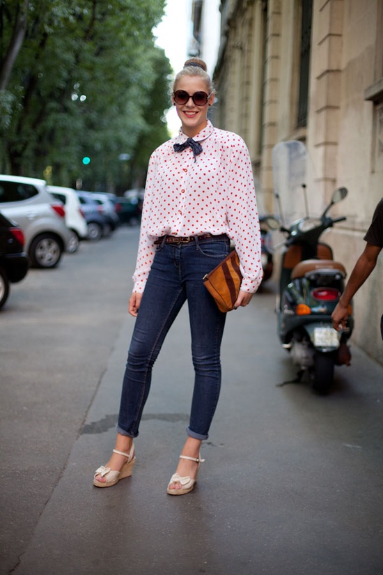 street-style-girls-with bow-ties