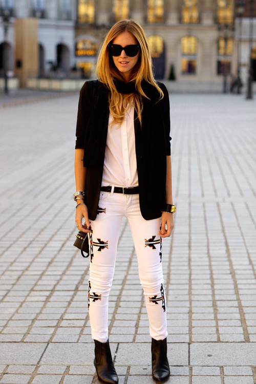 printed-skinny-jeans-street-style