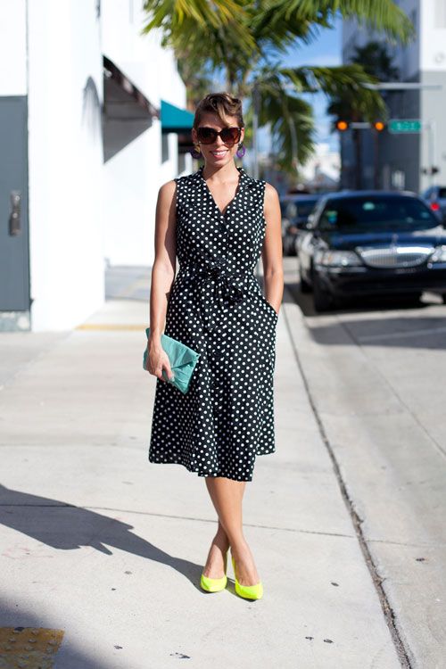 retro-dress-polka-dots-street-style