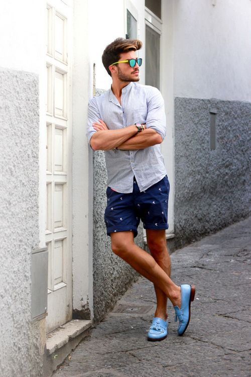 oxfords and shorts