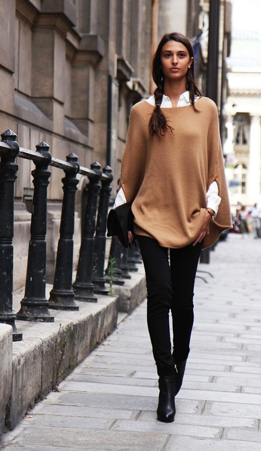 street-style-poncho-2015-fall-trend