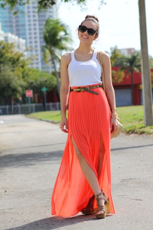 2012 Pleated Skirt - Street Style