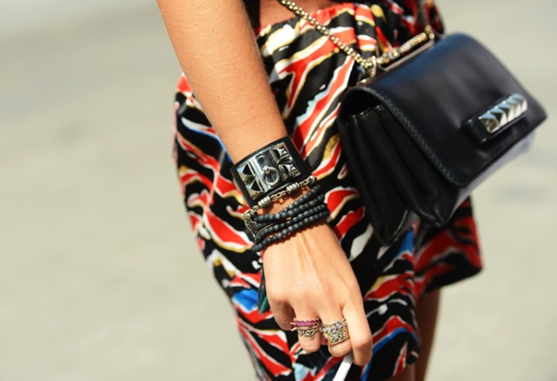 Street Style - New York Fashion Week, Spring 2013, details close-up