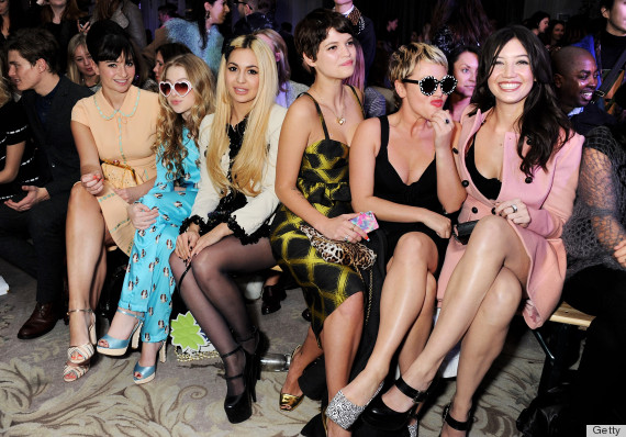 Moschino cheap&chic - Front Row - LFW F/W 2013