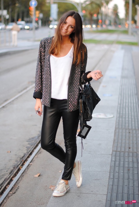How To Wear LEATHER PANTS Anywhere? | Fashion Tag